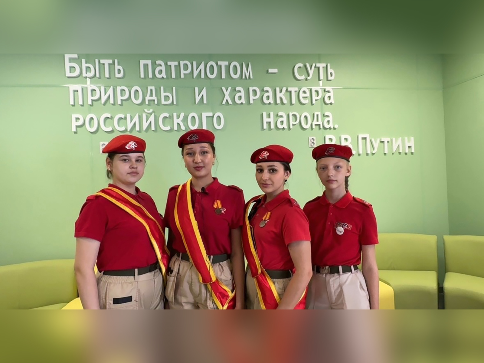 Лицеисты приняли участие в торжественном открытии комплекса «Патриот» в ДОЛ «Дружба».