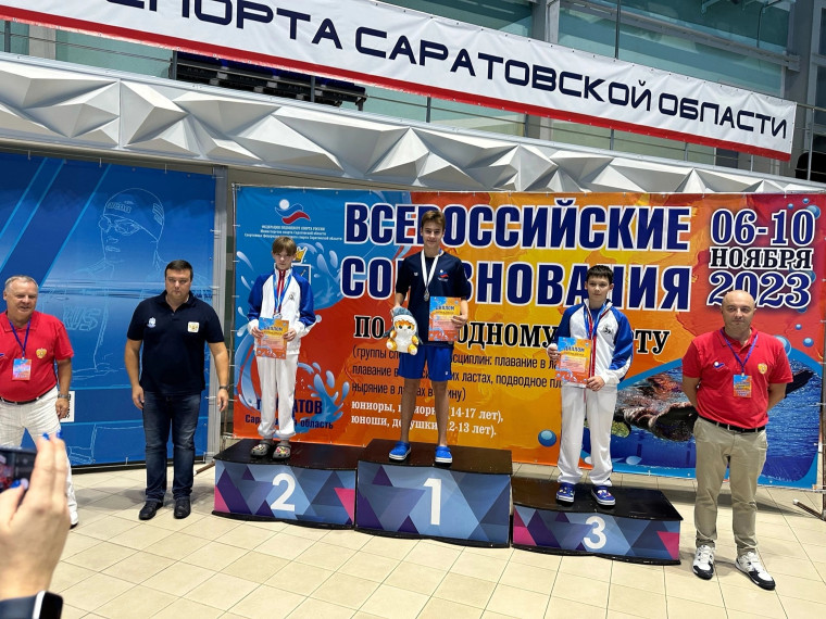 Всероссийские соревнования по плаванию.