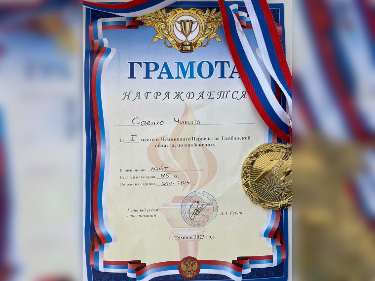 Первенство и Чемпионат Тамбовской области по кикбоксингу.